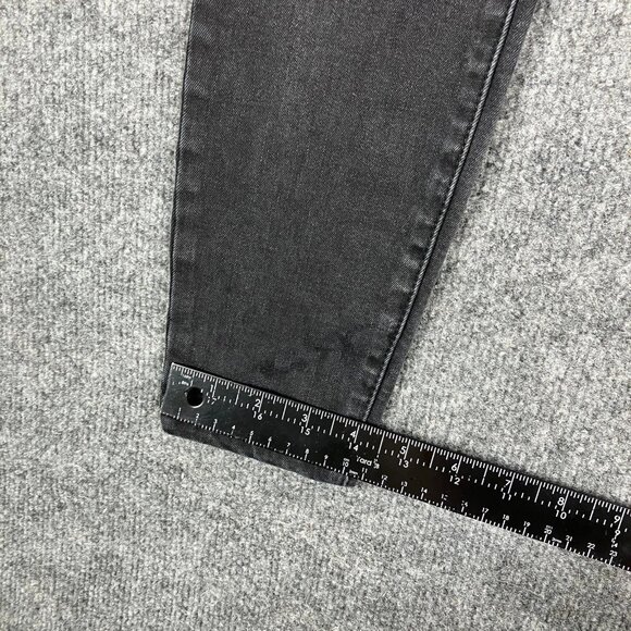 Black High-Waisted Stretch Slim Fit Jeans - Picture 4 of 9